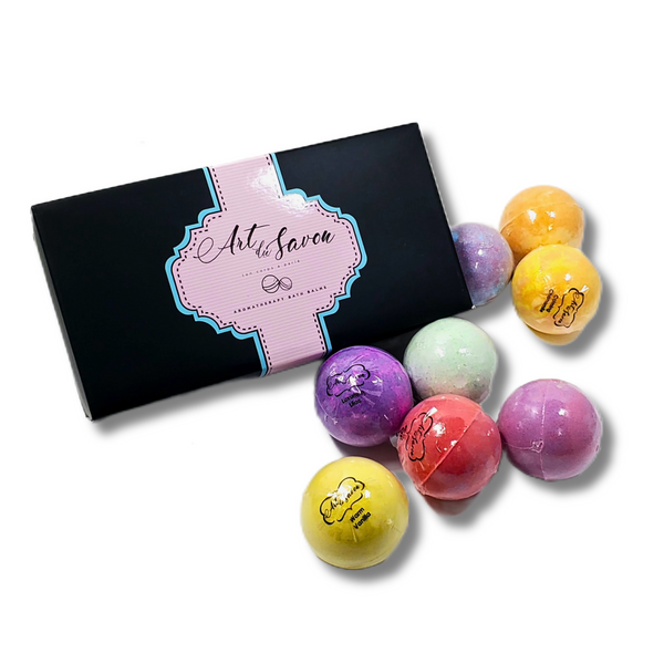8pc Bath Bomb Set